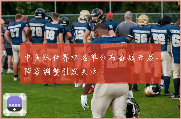 中国队世界杯名单公布备战开启，阵容调整引发关注